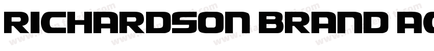 Richardson Brand Acc字体转换